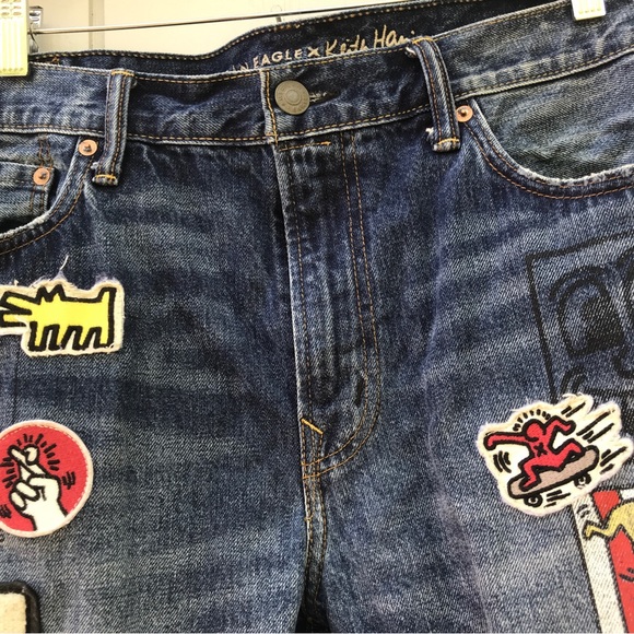 American Eagle Outfitters Jeans Keith Haring X American Eagle